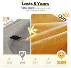 Quictent 24X24FT Large Oversized 185G HDPE Square Sun Shade Sail Canopy 98% UV - Image 7