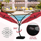 GarveeLife 11FT Cantilever Patio Umbrella - Image 7