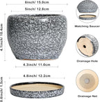 SQOWL Ceramic Pot for Plants - Image 3