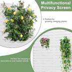 Casaphoria 72" H x 47" W Arched Metal Privacy Screen - Image 4