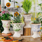 Sungmor Small Ceramic Urn Planter - Image 7