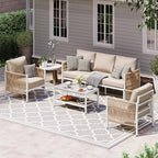 Aluminum Outdoor Patio Furniture Set by Oasbira