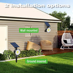nipify 10 Pack Solar Spot Lights Outdoor Waterproof - Image 5