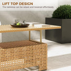 Grand patio 10-Piece Wicker Patio Furniture Set - Image 4