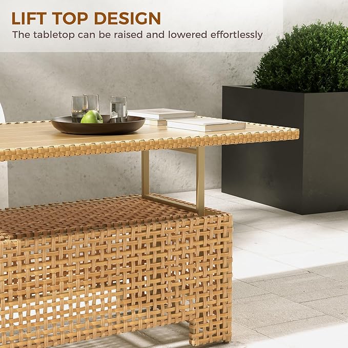Grand patio 9-Piece Wicker Patio Furniture Set - Image 2