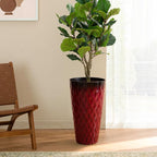 Glitzhome 23.75" H Tall Outdoor Planter, - Image 8