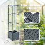 Raised Garden Bed with Tomato Planter Cage, Trellis Planter Boxes - Image 6