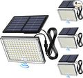 JACKYLED Motion Sensor Flood Lights, 113 LED Cool White Solar Lights by JACKYLED
