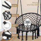 Athena Collection Hammock Chair Hanging Swing Chair - Image 4