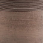 PSW Pot Collection FM30TP 12-inch Plastic/Stone/Wood Composite Large Ribbed - Image 5