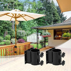 2PCS Patio Umbrella Holder Outdoor Umbrella Stand Heavy Duty Umbrella Mount - Image 6
