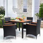 Devoko 5 PCS Furniture, Patio Conversation Set by DEVOKO