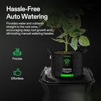 VIVOSUN 4-Pack FlexFeed Self-Watering Pots, Auto Irrigation Fabric Pot Base - Image 2