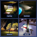 Solar Spotlights Outdoor Waterproof Landscape Path Lights Solar Dusk to Dawn - Image 3