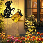 Solar Lights Outdoor Decorative, Watering Can - Image 2