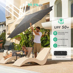 JEAREY 9FT Outdoor Patio Umbrella - Image 4
