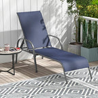 Giantex Patio Lounge Chair, Outdoor Chaise Lounge - Image 5