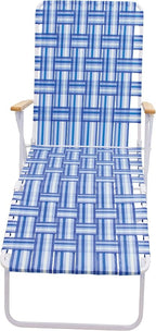 Camp & GO 4-Position Folding Web Lawn Chair Outdoor Lounger - Image 4