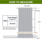 NICETOWN Wide Sliding Door Curtains - Image 6
