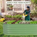 Galvanized Raised Garden Bed Outdoor- Raised Beds - Image 7
