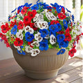 18 Pcs Artificial Fake Pansy Flowers by RowfadFlora