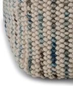 SIMPLIHOME Zoey Cube Pouf – 18 inch Wide Upholstered Wool and Cotton Ottoman in - Image 5