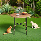 DWVO Outdoor Patio Dining Table Round - Image 8