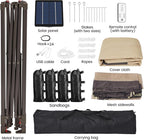 Yaheetech 11'x11' Pop Up Gazebo Instant Tent - Image 8