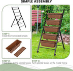 Giantex Vertical Raised Garden Bed on Wheels, 5-Tier Elevated Planter Boxes - Image 5