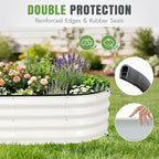 INNO STAGE 3Pcs Galvanized Raised Garden Bed Kit, Outdoor Metal Raised Garden - Image 4