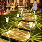 DenicMic Solar Lights Outdoor 15 Pack Waterproof 3000K Warm White LED Stainless - Image 9