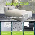 Outdoor Bean Bag Lounger Chair, Big Comfy Outdoor Daybed - Image 4