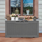Greesum 100 Gallon Resin Patio Storage Box - Image 3