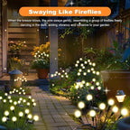 ALSO GO Solar Lights Outdoor, 6 Pack 48 LEDs Firefly Lights, Waterproof Solar - Image 5