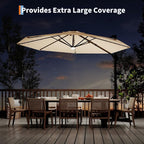 Garvee 10 ft Cantilever Patio Umbrella - Image 3