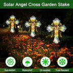 Solar Cross Garden Stake Lights - Image 4