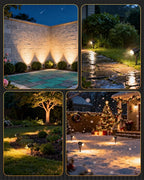 6W 700LM Low Voltage Landscape Lighting, 12V AC/DC 3000K Warm White LED Low - Image 9