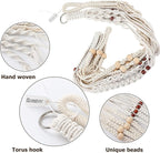 Augshy Macrame Plant Hanger, 2 Packs Plant Hangers, Hanging Planter - Image 4