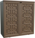 Indoor Outdoor Storage Cabinet Waterproof by Mrosaa