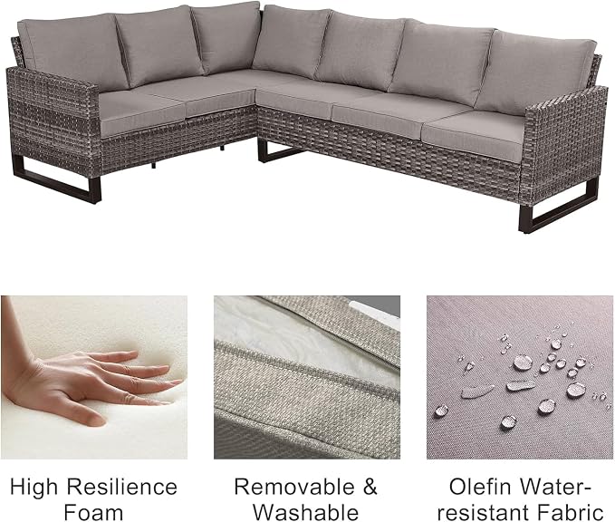 Belord Patio Sectional Furniture Set - Image 9