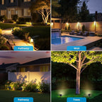 VOLISUN Solar Spotlight Outdoor, IP67 Waterproof Solar Landscape Spot - Image 8
