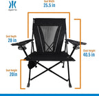 Kijaro XXL Dual Lock Portable Camping Chair - Image 2
