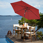 JEAREY 7.5FT Patio Umbrella Outdoor Market Umbrella - Image 4