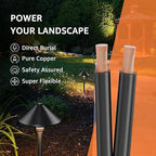 SUNVIE 12/2 Low Voltage Landscape Wire 250FT - Image 9