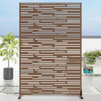 Casaphoria Metal Privacy Screen Outdoor by Casaphoria