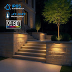LEONLITE 12 Inch LED Hardscape Lighting, Update Retaining Wall Light, LED - Image 7
