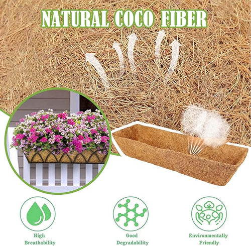 4 Pack 30 Inch Trough Coconut Liners - Image 2