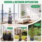 2-Pack Tomato Planter with Trellis, Tomato Cages - Image 5