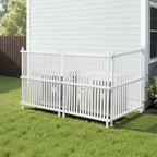 VEVOR 3 Panels Outdoor Privacy Screen, 36 x 45 in Air Conditioner Fence - Image 8