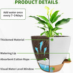 12/10/9/8 inch Self Watering Pots - Image 3